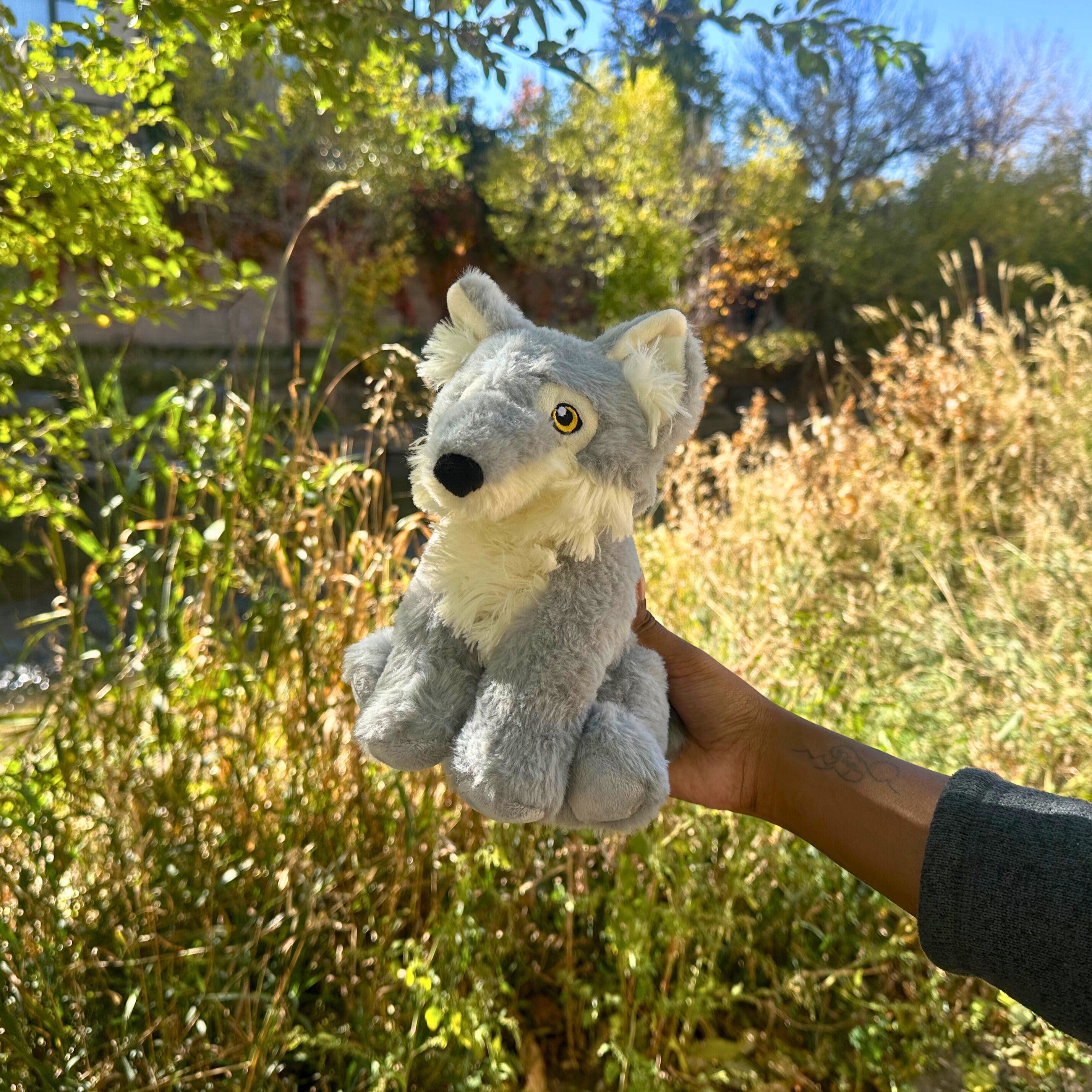 Protect Wolves stuffed animal