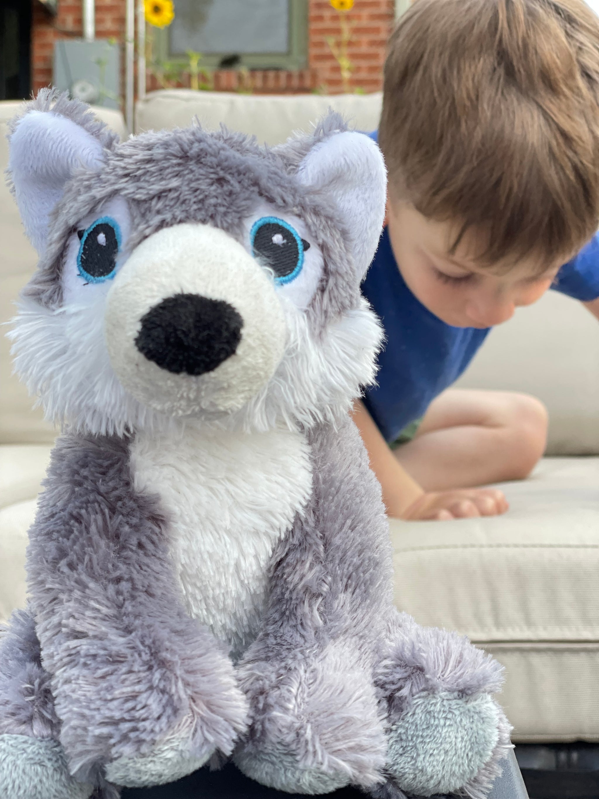 Save the Wolves stuffed animal Environmental Action Shop