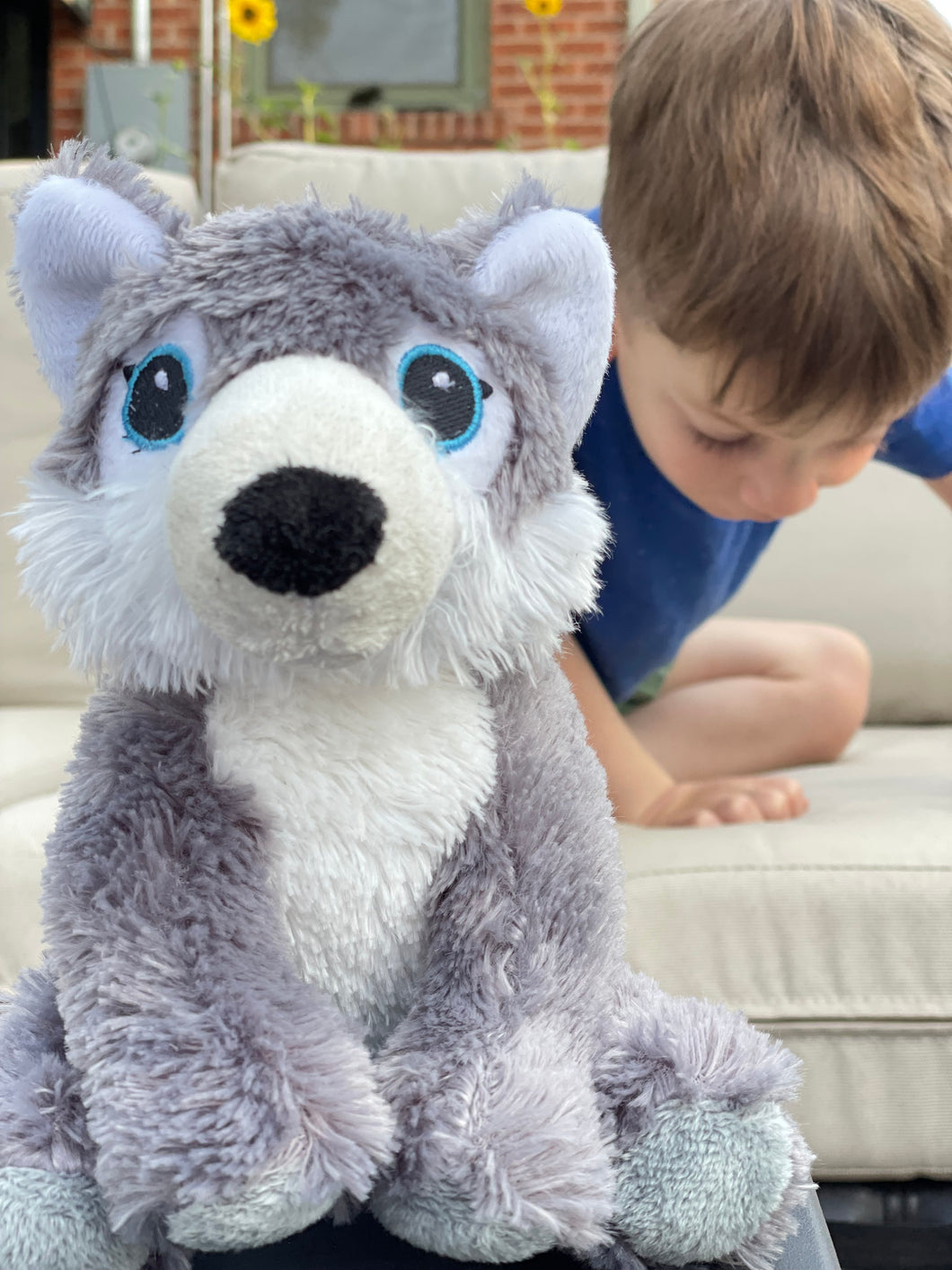 Save the Wolves stuffed animal